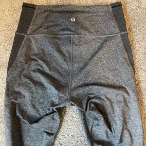 Grey Lululemon leggings